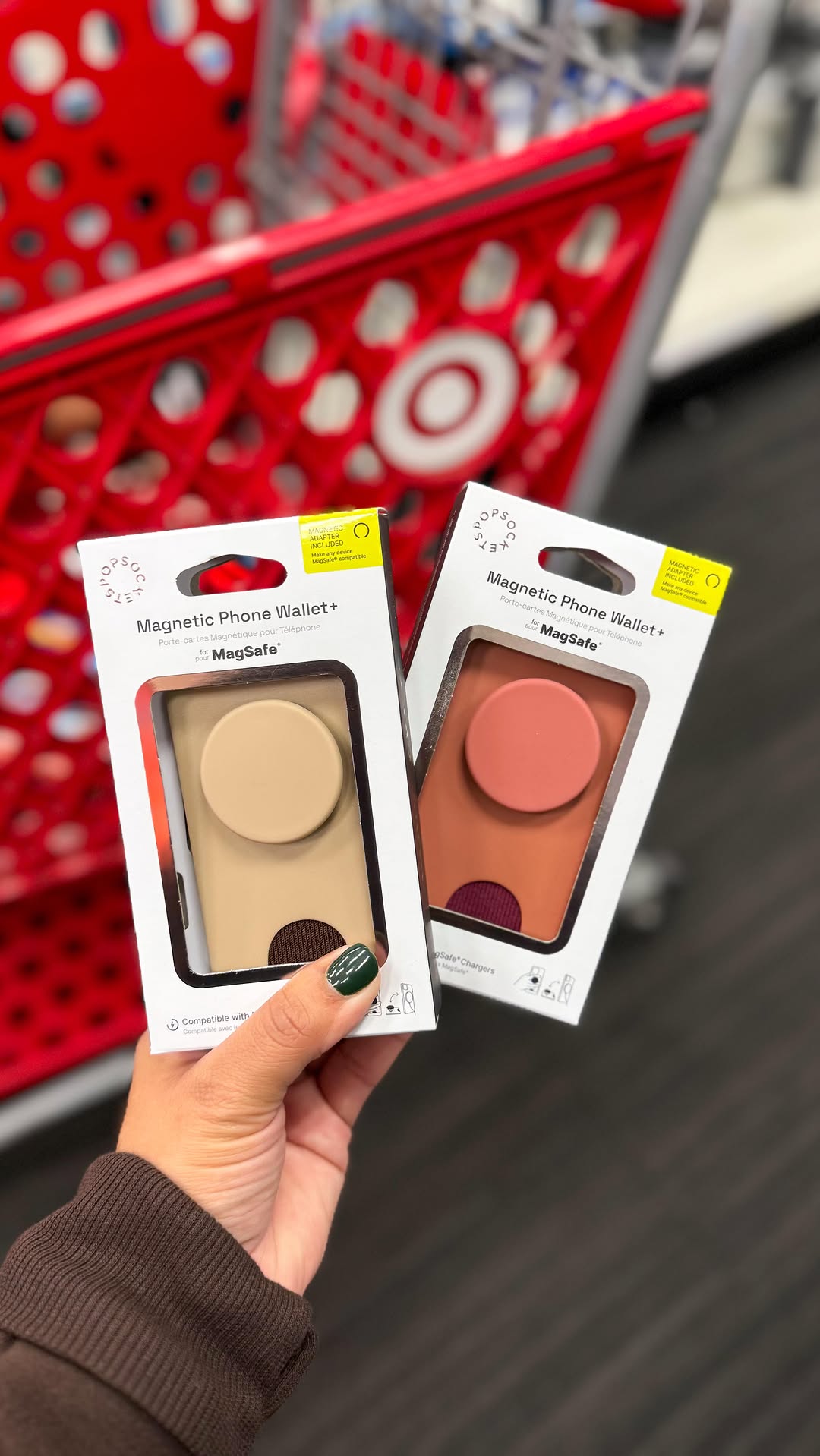Instagram post by @targetiseverything for PopSockets. Caption reads: #ad Time is ticking! The holidays are almost here....
