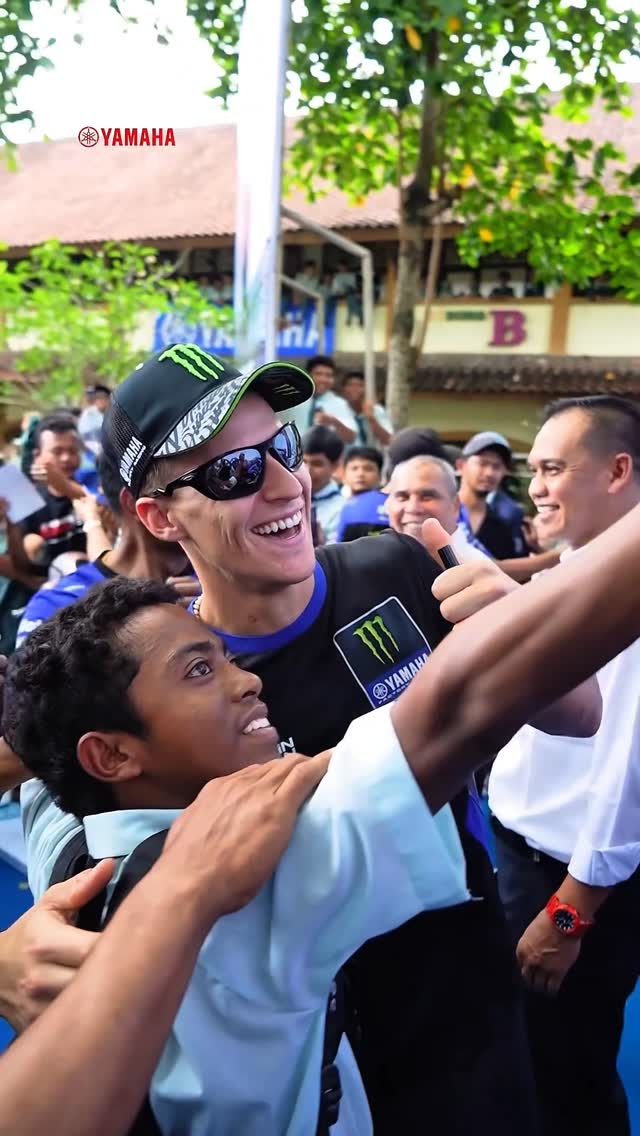 Instagram post by @yamahafriends for Yamaha Motor. Caption reads: Masih belum bisa move on dari keseruan kemarin!....