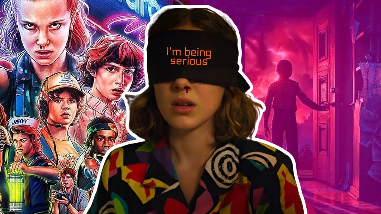 YouTube post by @mylittlethoughttree for World Anvil. Caption reads: Stranger Things S3 is TOTALLY misunderstood.