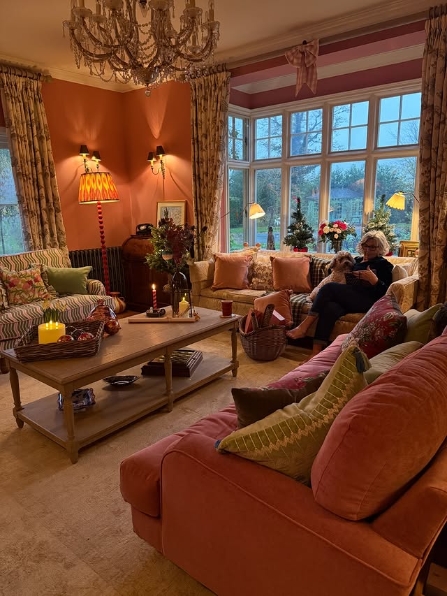 Instagram post by @myedwardianhouse for The Cotswold Company. Caption reads: Dark November afternoons call for a little magic.....