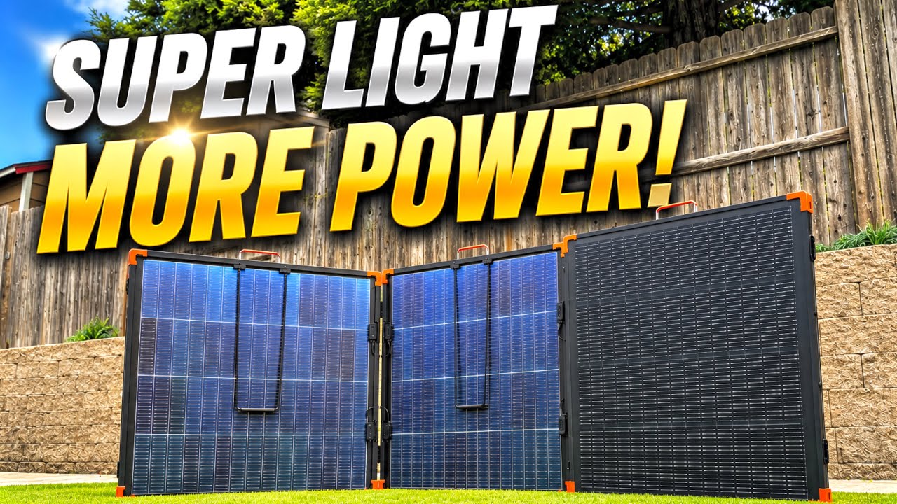 YouTube post by @johnnysweekends for PartnerBoost. Caption reads: New Light Weight BiFacial Solar Panel Everyone....