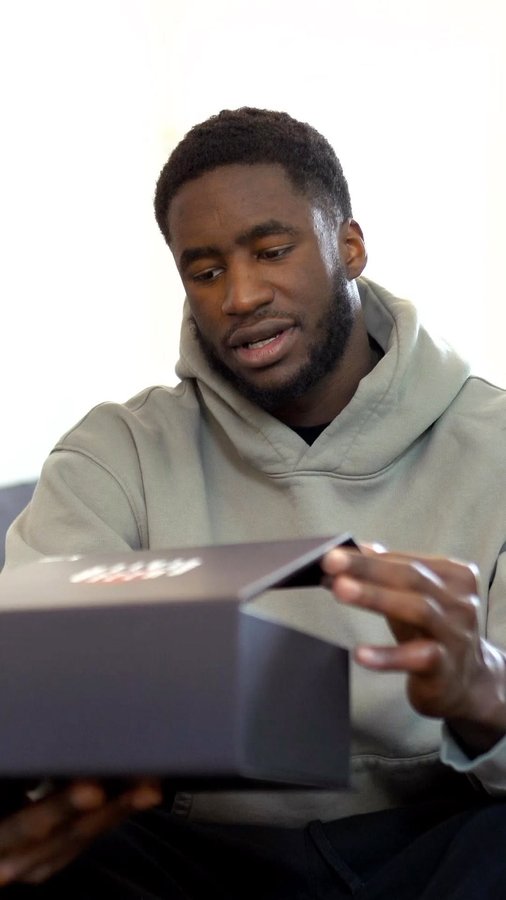 Instagram post by @adrian.griffinjr for Tissot USA. Caption reads: Nobody celebrates a Buzzer Beater like @tissot.us!....