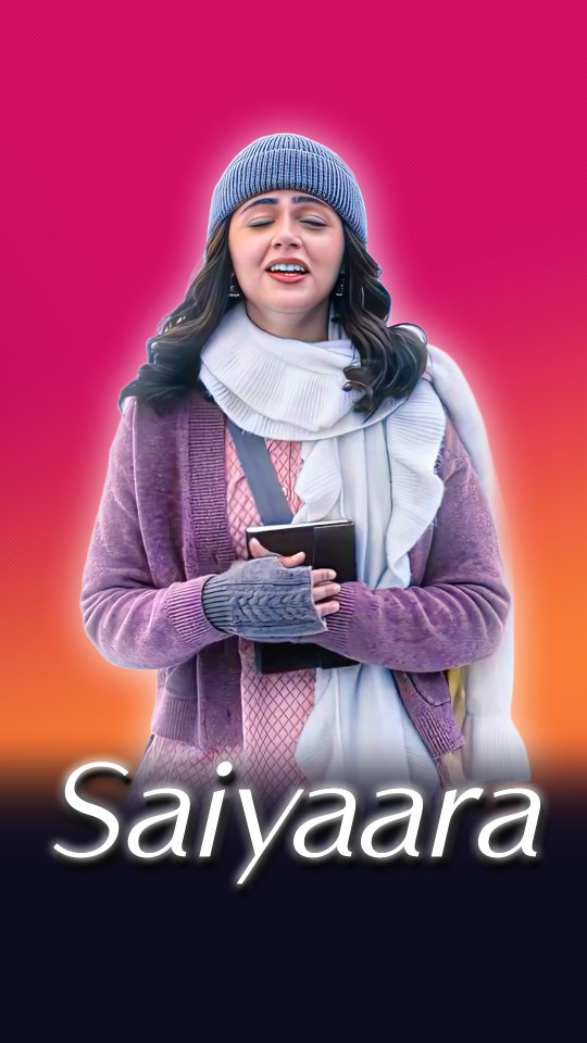 Instagram post by @2.line.edits for Yash Raj Films. Caption reads: Saiyaara – mohabbat ka woh raag jo hamesha bajta....