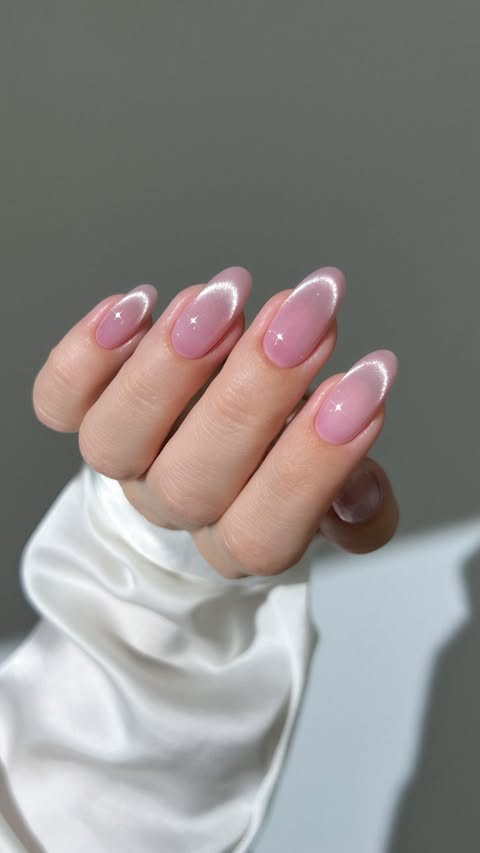 Instagram post by @heygreatnails for Modelones. Caption reads: [...] there but doing the most 🩰✨ •ad using....