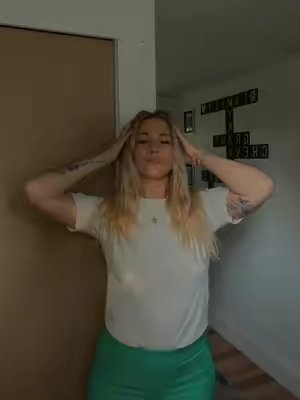 TikTok post by @mykaylawhitman28 for Goo Goo Hair. Caption reads: @googoohairshop @GOO GOO @GOO GOO Hair their 10....