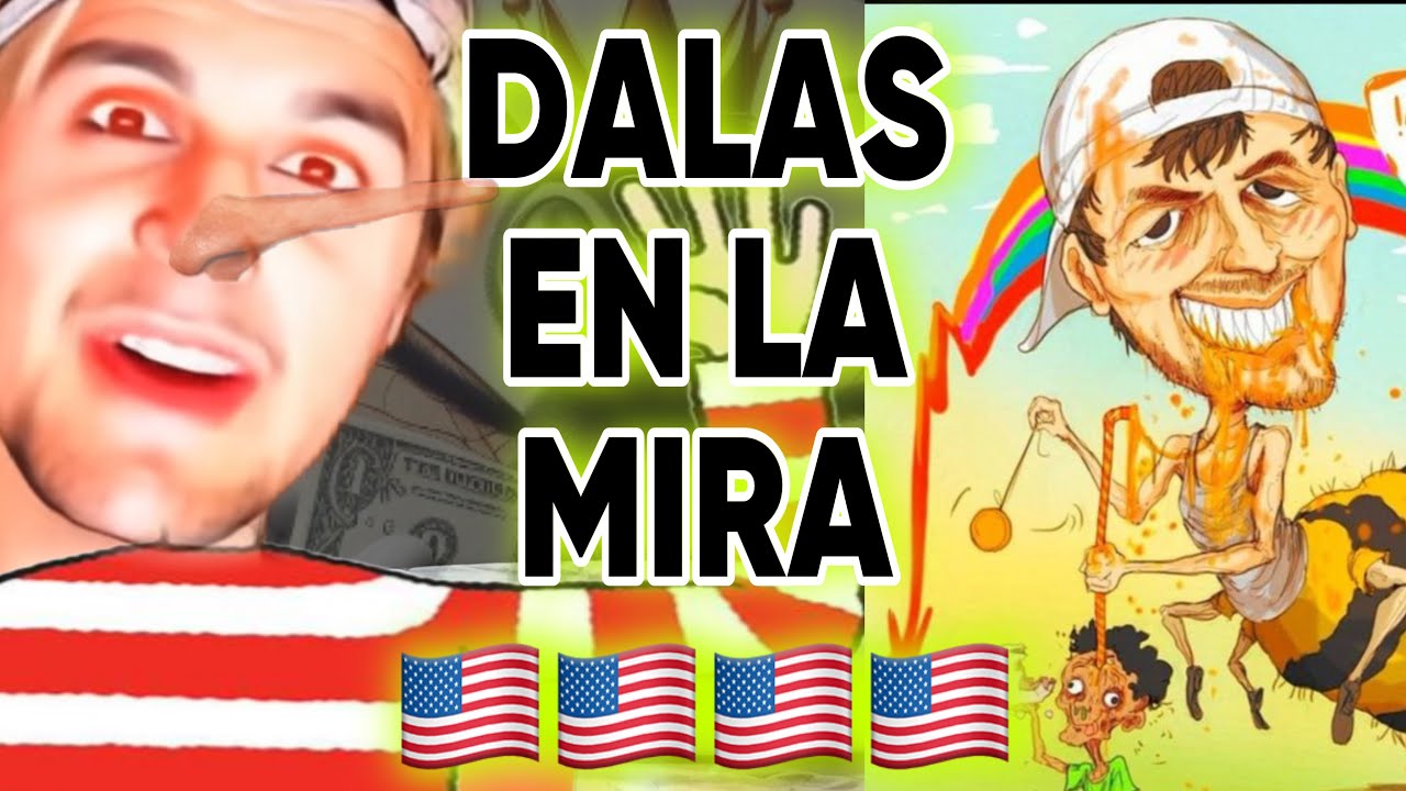 YouTube post by @MaryG_Lotus for Teami Blends. Caption reads: DALAS EXPOSED BY ANGLOS AND CAUSES SHAME ON THE....