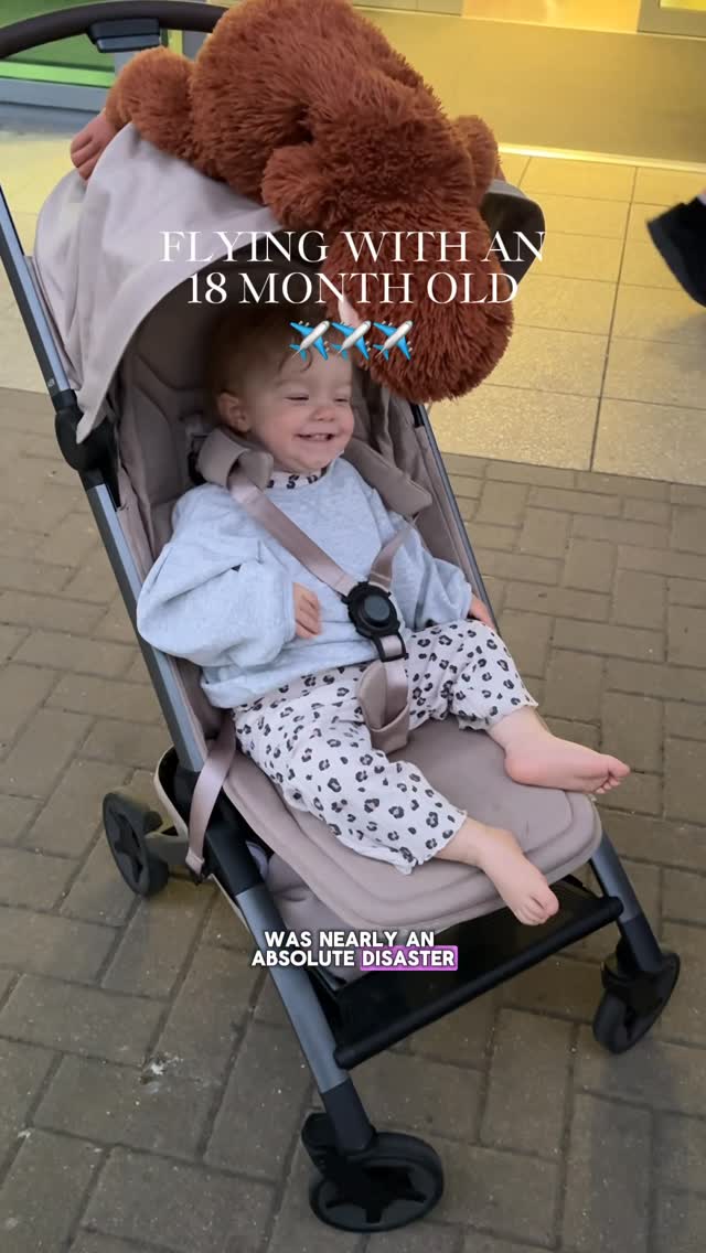 Instagram post by @emilyrosemumlife for Joolz. Caption reads: [...] ✈️ Also, I cannot rave about the @myjoolz....