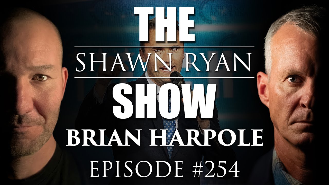 YouTube post by @ShawnRyanShow for Helix Sleep. Caption reads: Brian Harpole - Groundbreaking Evidence From....