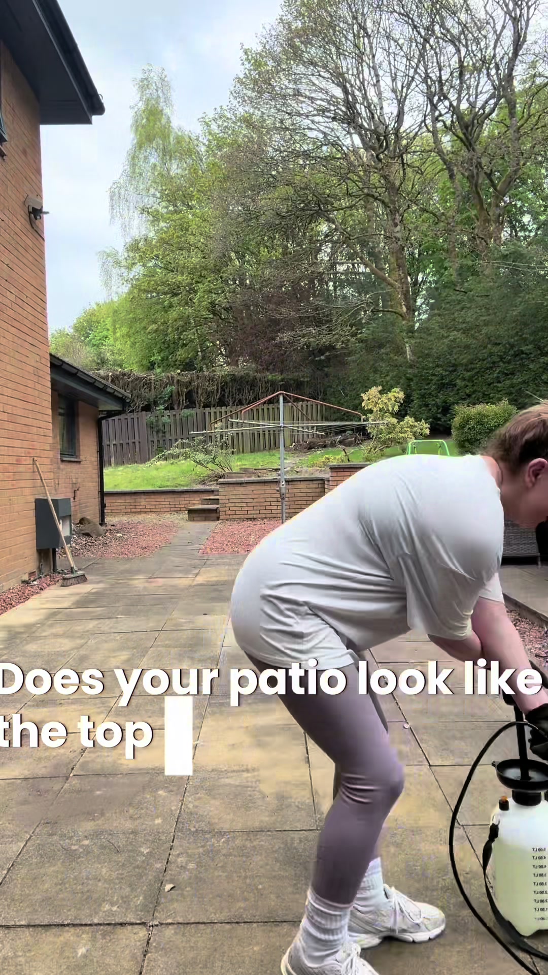 TikTok post by @toria20122 for Monty Miracle. Caption reads: @Monty Miracle #patiodecor #gardencleanups [...].