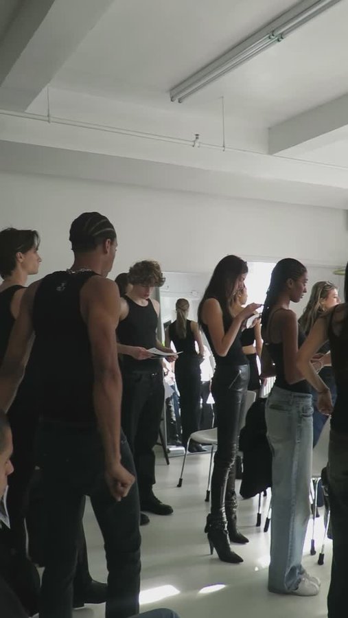 Instagram post by @wilhelmina.newyork for WILHELMINA. Caption reads: Follow ALEK, ASHLEY, RUSSIA, and KAILA along to....