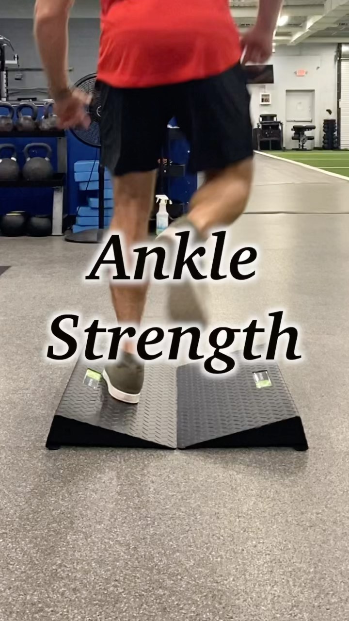 Instagram post by @strengthcoachtherapy for Bsn. Caption reads: Ankle Strength💥
.
🔭If you observe ankle and foot....