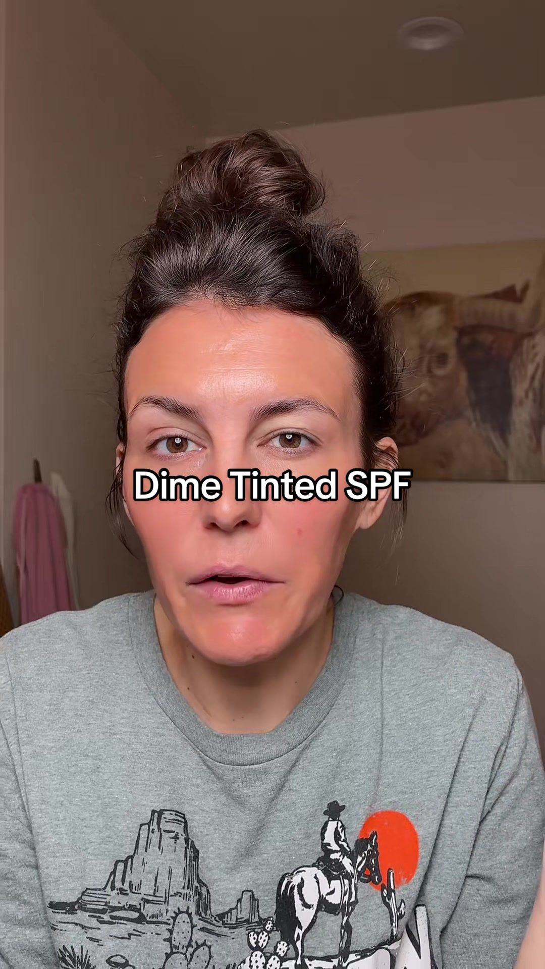 TikTok post by @tts.with.jacinda for DIME Beauty. Caption reads: [...] step in my skincare routine! Luckily @DIME....