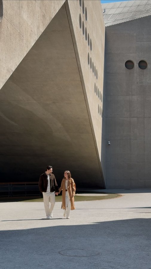 Instagram post by @calmaguide.zurich for lidlch. Caption reads: Celebrating Swiss Flavours at the Landesmuseum....