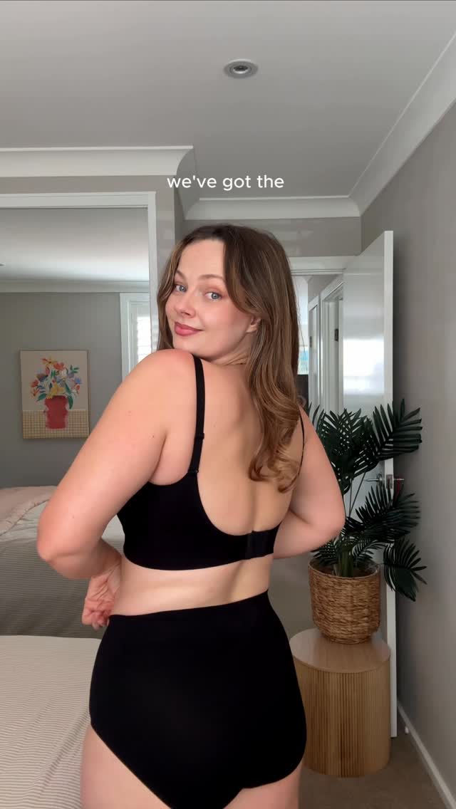 Instagram post by @starrmcg for Boody. Caption reads: Full brief girlie for life @boody 😎. My fave full....