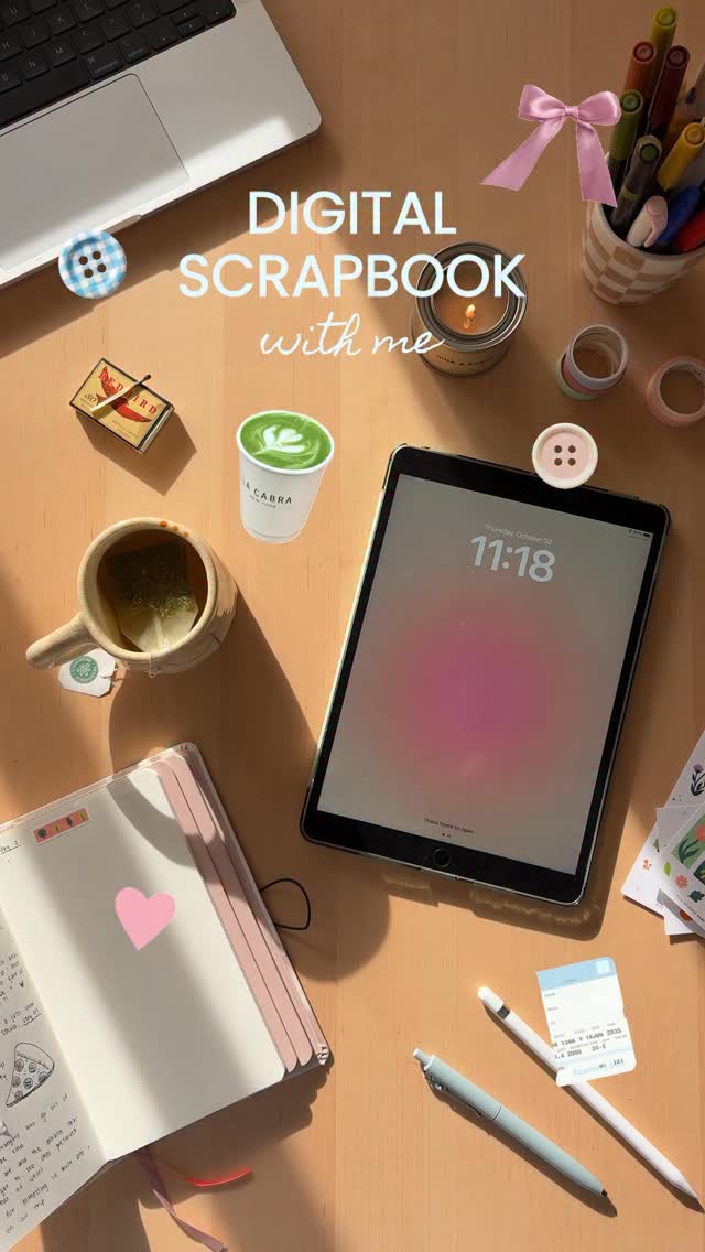 Instagram post by @bigbluetang for Notability. Caption reads: a few months ago, I started creating these monthly....