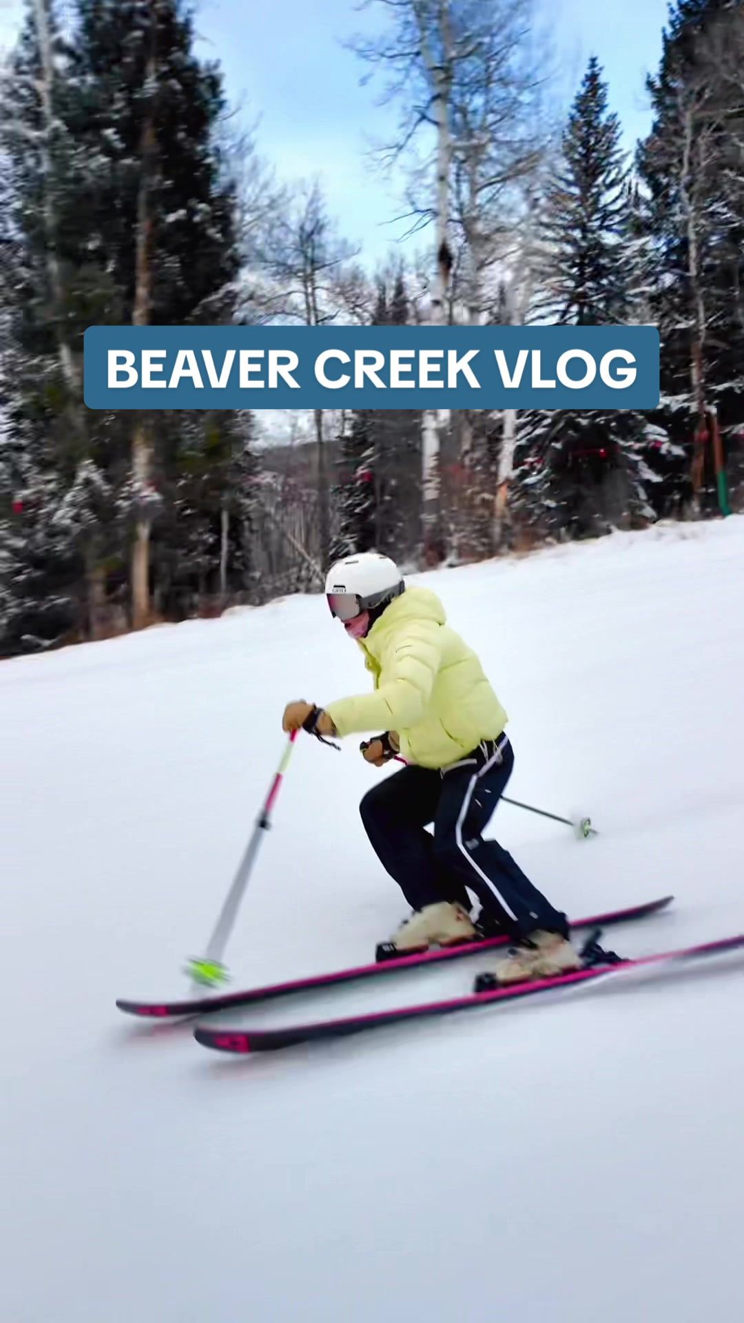 TikTok post by @grace_donner for Epic Pass. Caption reads: Checking off the 2nd @epicpass resort of the....