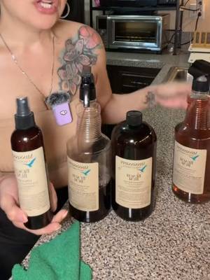 TikTok post by @namaste_35 for Mississippi Candle Co.. Caption reads: [...] #cleaningmusthaves #cleaningtips....