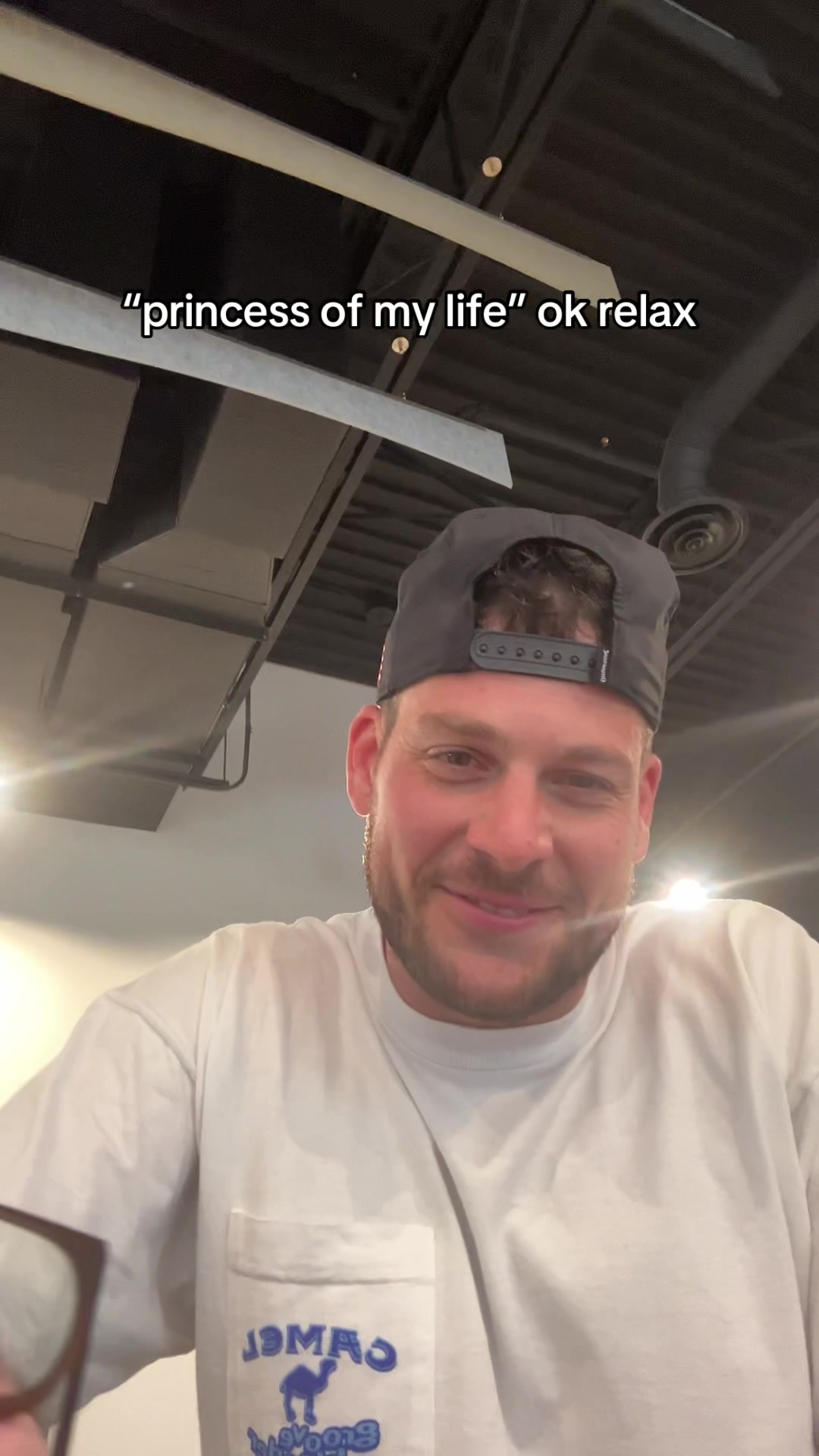 TikTok post by @sarahfromframar for Framar. Caption reads: [...] even call him over 💀 @frenchandmatt #framar.