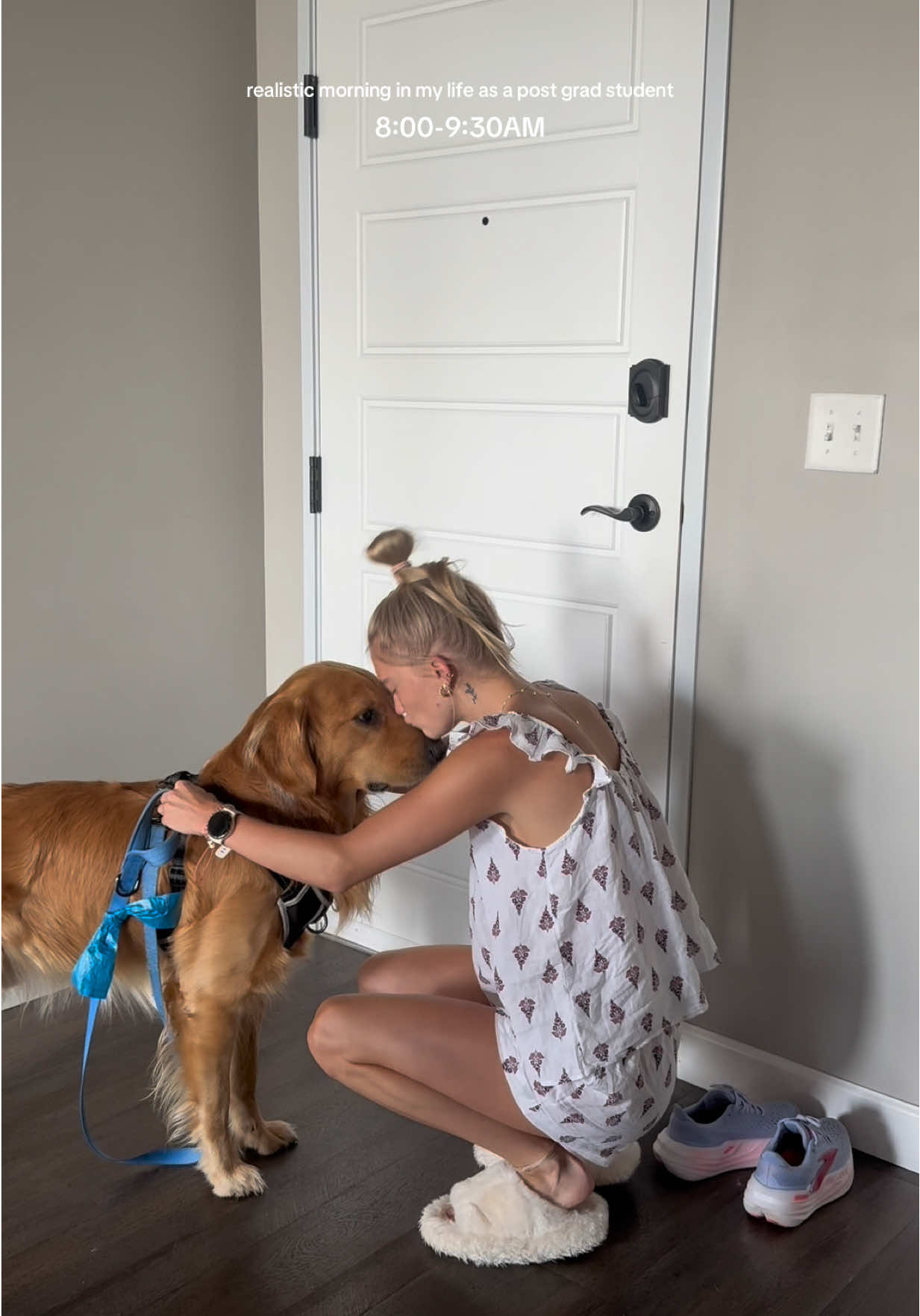 TikTok post by @peyton.koch for Davines. Caption reads: we’re SO back!!!!!😇  #diml #dayinmylife #dimlvlog....