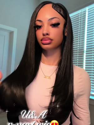 TikTok post by @bellaabriannaa for UA Hair. Caption reads: so easy & quick to install! @UA HAIR #uahair....