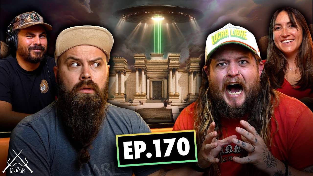 YouTube post by @SundayCoolTees for Ridge. Caption reads: Ancient Tech of Solomon’s Temple, Greek Fire &....