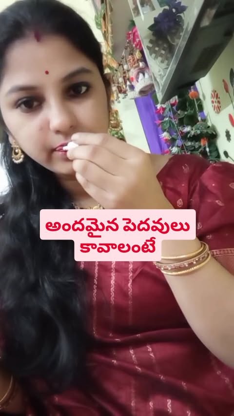 Instagram post by @swati_srinu_official for Just Herbs. Caption reads: అందమైన పెదవులు కావాలంటే
The 2016 matte era walked....