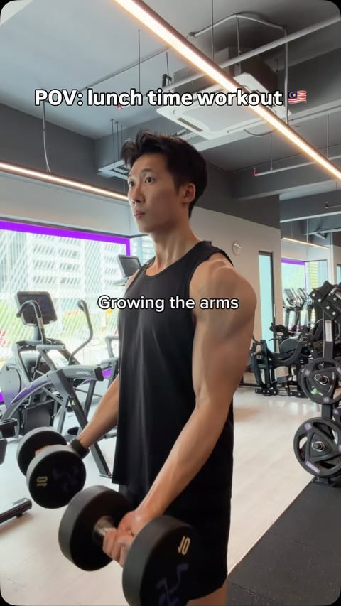 Instagram post by @leechisiong for Clear Scalp & Hair. Caption reads: Push hard. Sweat more. When the scalp itches, I....