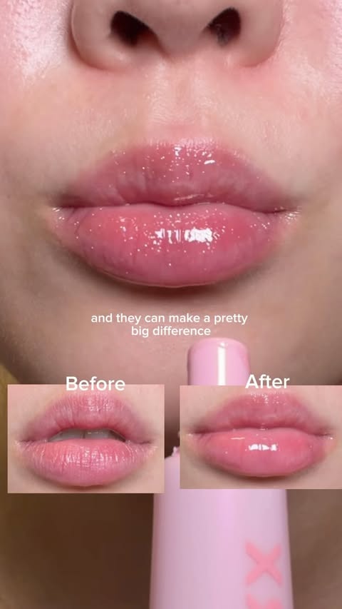 Instagram post by @jeb_bii for COSRX. Caption reads: [...] lips deserve some skincare love too🤍 COSRX....