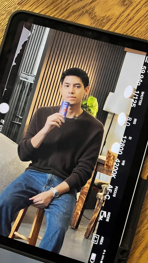 Instagram post by @seanlucas__ for NESCAFÉ Philippines. Caption reads: Mid-day slump? Nope. Not today. Time to Recharge....