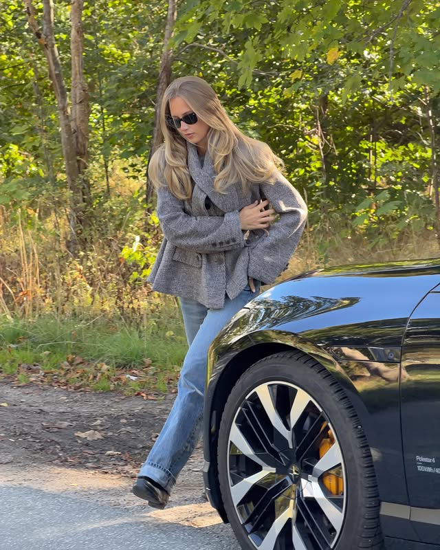 Instagram post by @filippzorz for Polestar. Caption reads: Advertisement @polestarcars <3 Me and my....