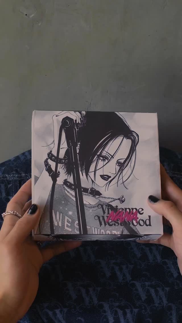 Instagram post by @atikhunk for Vivienne Westwood. Caption reads: Vivienne Westwood x NANA unboxing ❤️ so grateful…....