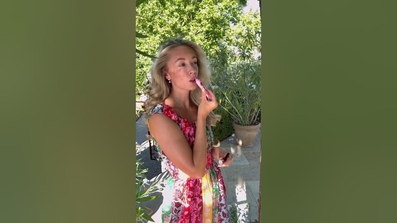 YouTube post by @JosieIrons for Klarna. Caption reads: My Italian Summer Beauty Essentials from....