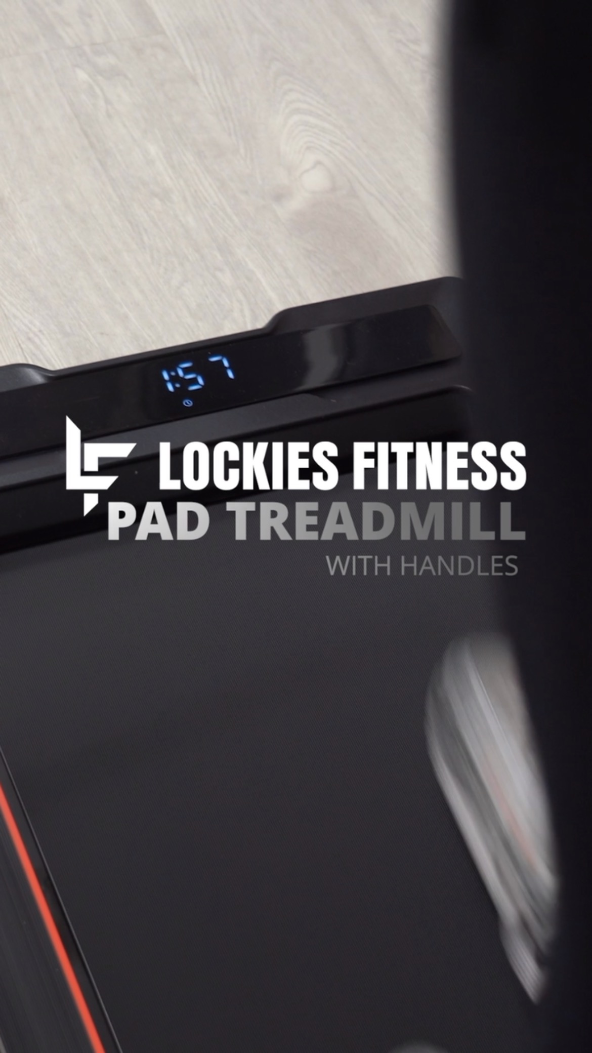 Instagram post by @lockiesfitness for Wowcher. Caption reads: Smash your fitness goals from the comfort of home!....