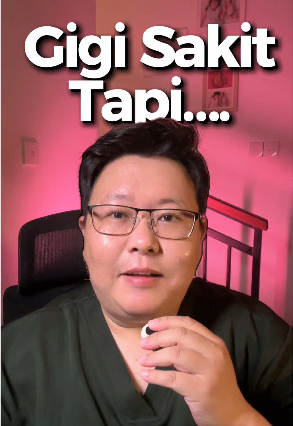 TikTok post by @tanyakandokter for Metoo Beauty. Caption reads: @Metoo Beauty Gigi sering ngilu padahal nggak ada....