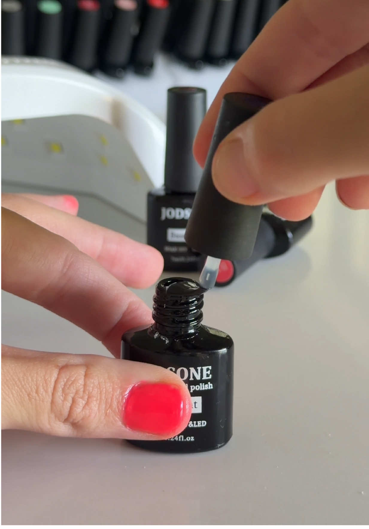 TikTok post by @brookeannlaw_ for JODSONE. Caption reads: [...] the house 💅✨ I’ve been using the JODSONE....