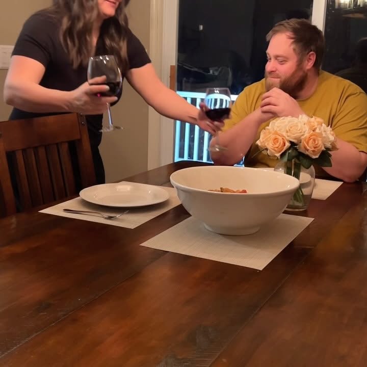 Instagram post by @audge_podgery for The Adventure Challenge. Caption reads: [...] busy parents to two littles, The Adventure....