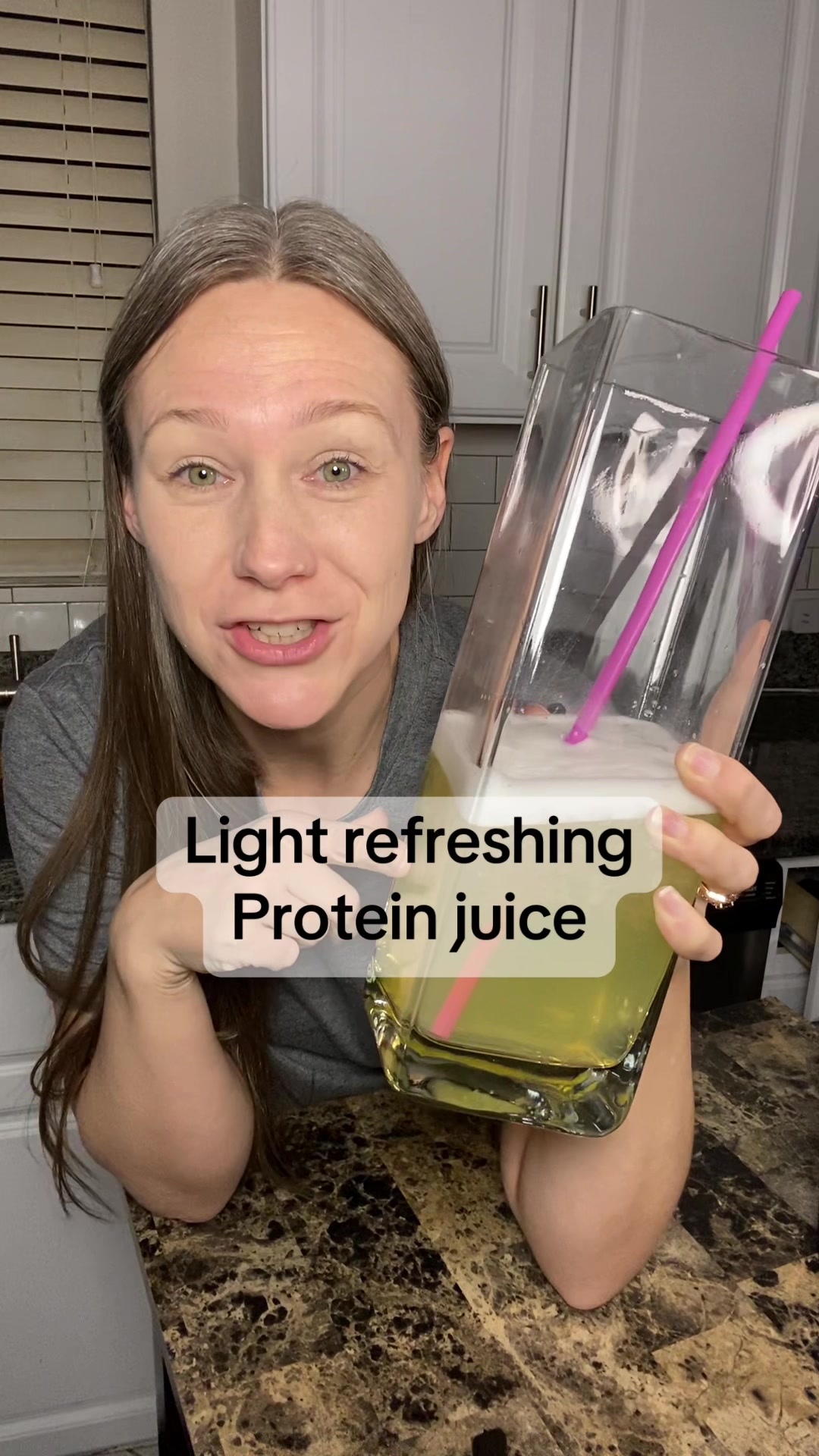 TikTok post by @jamiemartin046 for SEEQ SUPPLY. Caption reads: [...] #protein #wheyprotein #fruity @SEEQ SUPPLY.