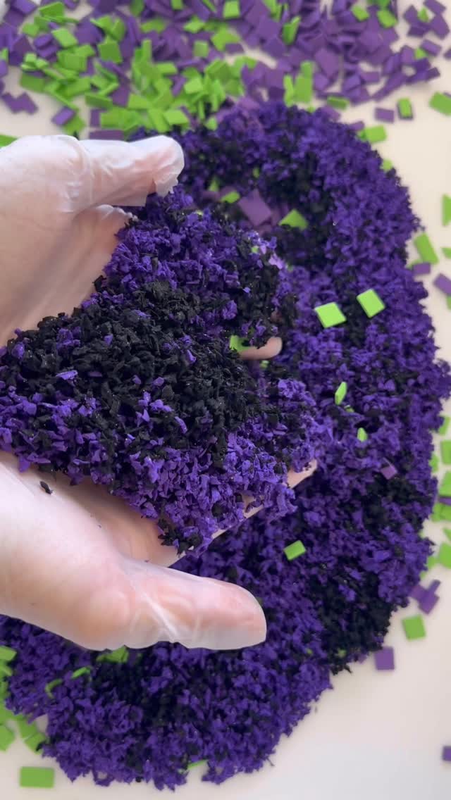 Instagram post by @someotherslime for Educational Insights. Caption reads: Just the #pluffle part of this #slime....