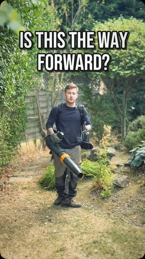 Instagram post by @lamphjude for STIHL. Caption reads: AD Is this the way forward? @STIHLGB #tools....