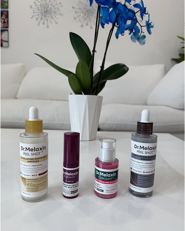 Instagram post by @bsofia_21 for Dr.Melaxin. Caption reads: Loving these products from @dr.melaxin_global ❤️❤️....