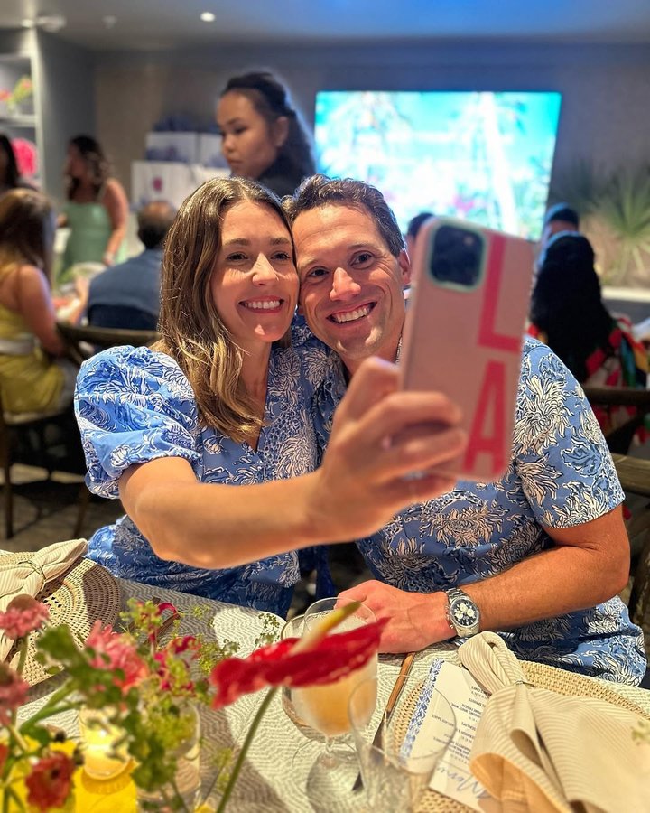 Instagram post by @lizadams for Southern Tide. Caption reads: So much fun celebrating the launch of....