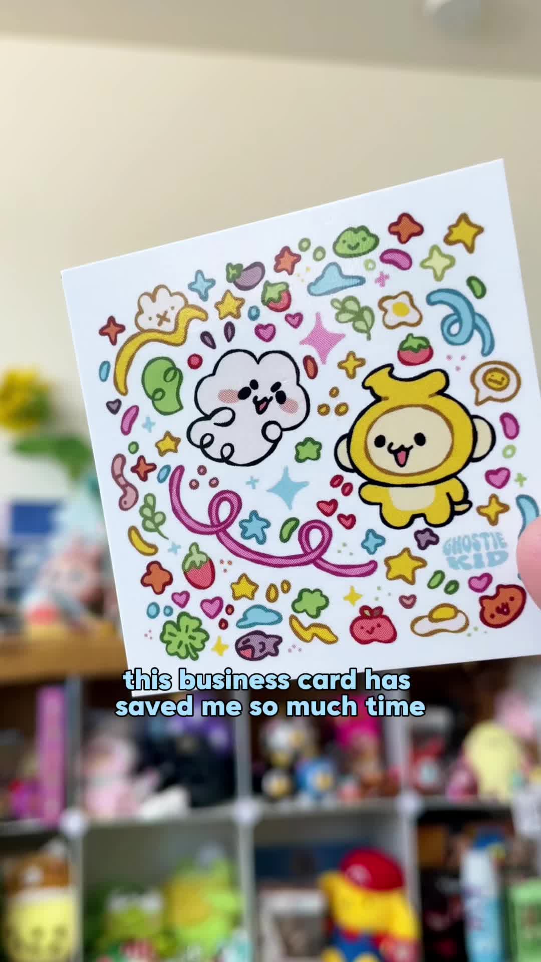 TikTok post by @ghostiekid_ for VistaPrint. Caption reads: Thank you @VistaPrint ! Use codes new users don’t....