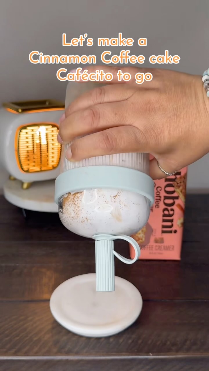 Instagram post by @ds_cafecito_bar for Chobani. Caption reads: 𝐓𝐨𝐝𝐚𝐲'𝐬 𝐦𝐨𝐨𝐝 𝐢𝐬 𝐛𝐫𝐨𝐮𝐠𝐡𝐭 𝐭𝐨....