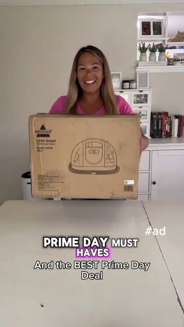 Instagram post by @ravennkramer for Bissell. Caption reads: #ad PRIME DAY MUST HAVES! 🚿

As a mom’s spills....