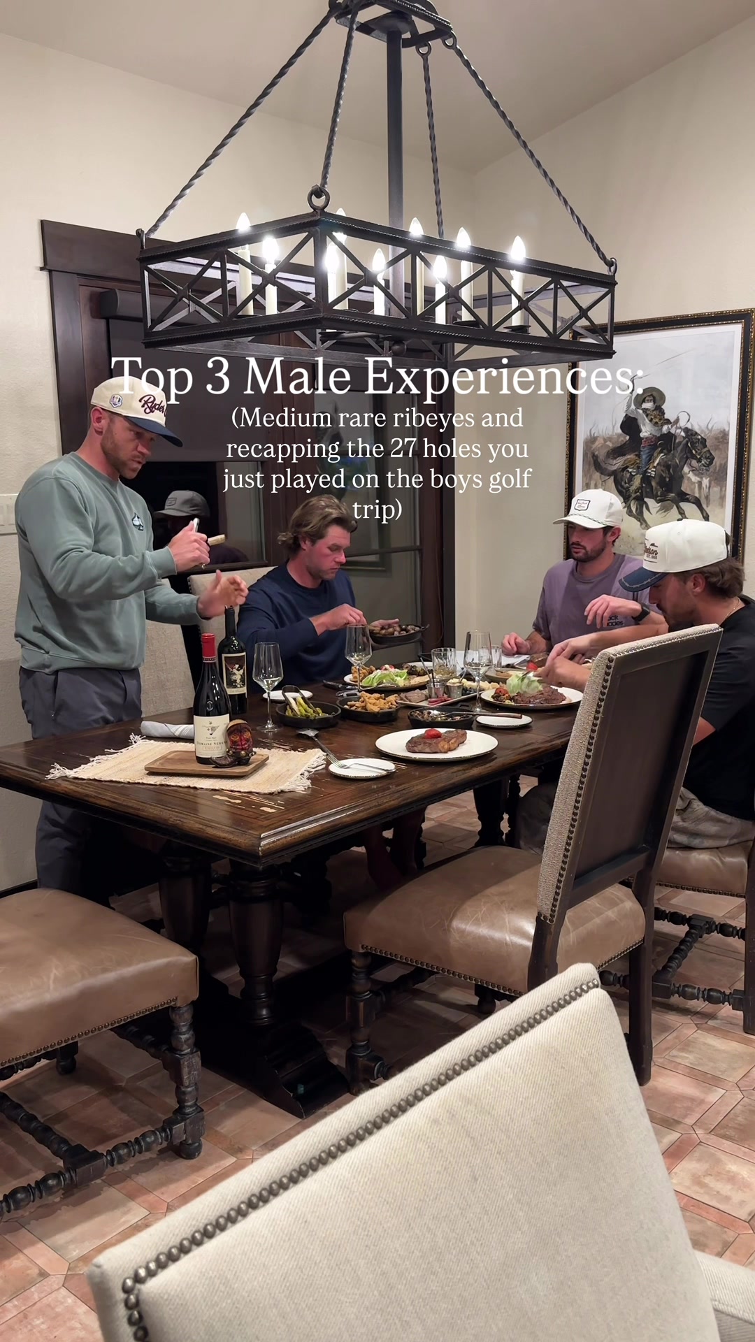 TikTok post by @skygolf7 for Pins And Aces. Caption reads: Living in the good ol days @Dormie Network #golf....