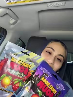 TikTok post by @jamilaeats for Final Boss Sour. Caption reads: [...] taste test 😵‍💫😋 finally tried the....