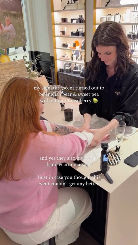 Instagram post by @laauurrr for Jo Malone London. Caption reads: [...] know you can host private events at Jo....