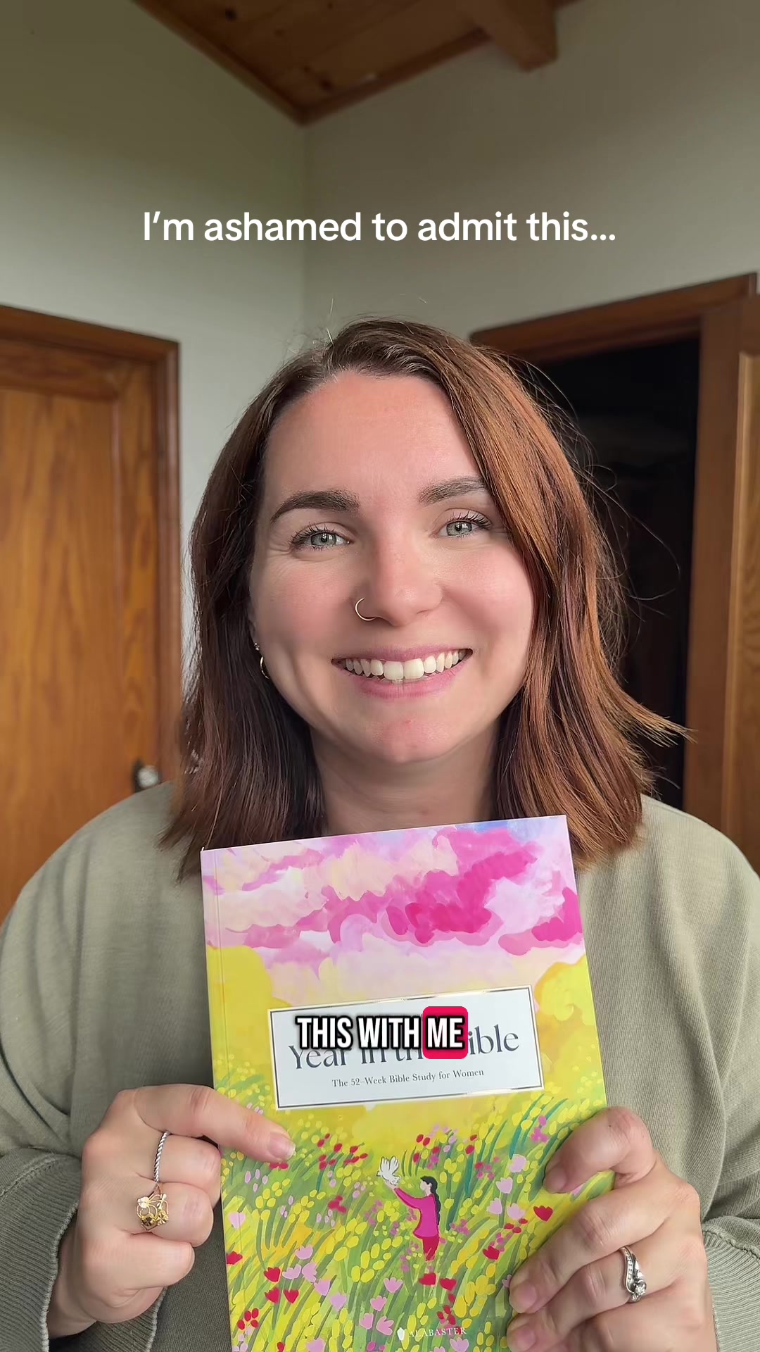 TikTok post by @alexmccraryphoto for Alabaster Co. Caption reads: I am OBSESSSSED with this 52 weeks in the Bible....