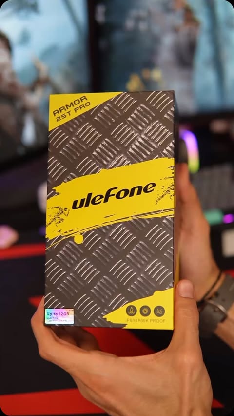 Instagram post by @uniiverse_tech for Ulefone. Caption reads: [...] 🤝 . #gaming #rugged #ruggedphone #ulefone....