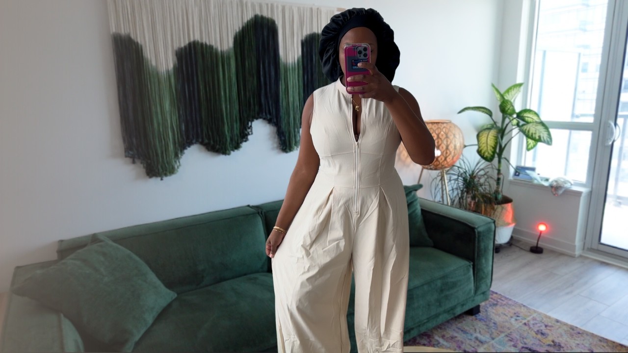 YouTube post by @tonidaleyofficial for SHEIN. Caption reads: Search 👉X8E2Z👈 on SHEIN for the fits that match....